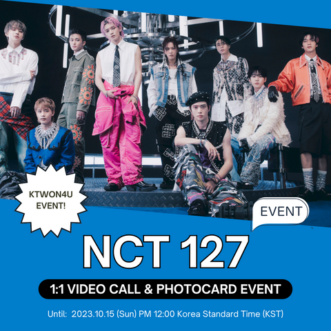 [VIDEO CALL EVENT - ktown4u] NCT 127 - The 5th Album 'FACT CHECK' PRE-ORDER