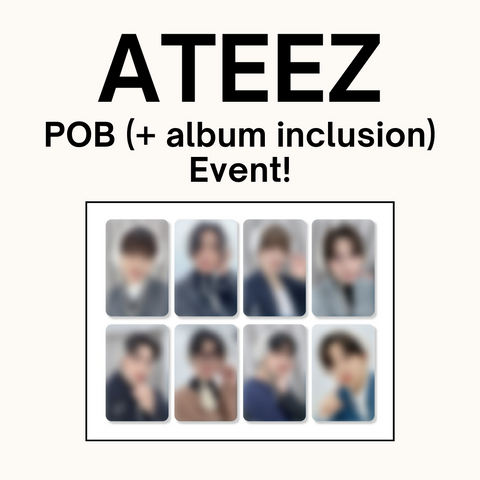 ATEEZ x DEARMYMUSE Ongoing Events