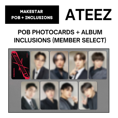 [MAKESTAR POB PHOTOCARD + INCLUSIONS] ATEEZ - [THE WORLD EP.FIN : WILL]