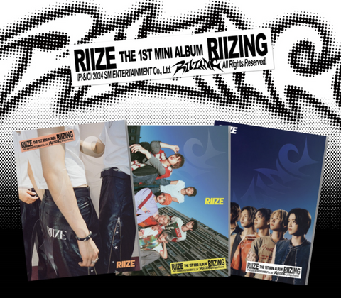 [7/09 1:1 VIDEO CALL EVENT BY MMT] RIIZE 1st Mini Album 'RIIZING' (Photo Book Ver.) (PRE-ORDER)