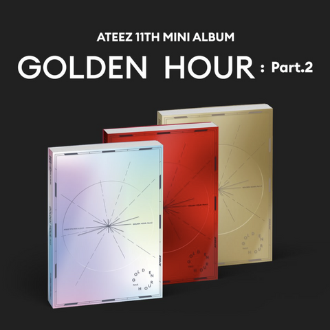 [11/13 YES24 | EVERLINE | FANPLEE | APPLEMUSIC PHOTOCARD EVENT] ATEEZ - Mini Album 11th [GOLDEN HOUR: Part.2] (ALBUM ver.) (PRE-ORDER)