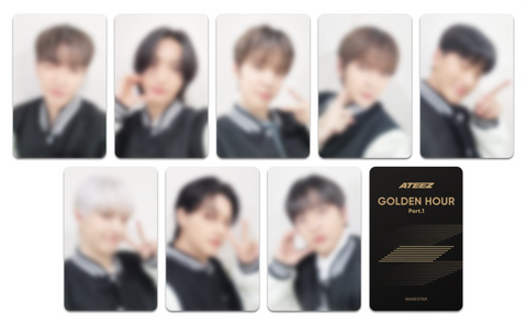 [6/13 1:1 VIDEO CALL EVENT BY MAKESTAR PART 2] ATEEZ - [GOLDEN HOUR : Part.1] (POCAALBUM) (PRE-ORDER)