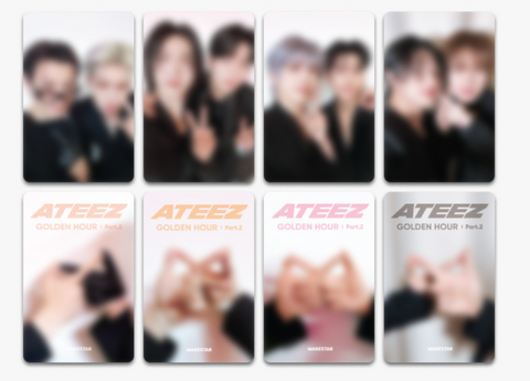 [11/18 MAKESTAR LUCKY DRAW OFFLINE EVENT] ATEEZ - GOLDEN HOUR : Part.1 (POCCA ALBUM) (PRE-ORDER)