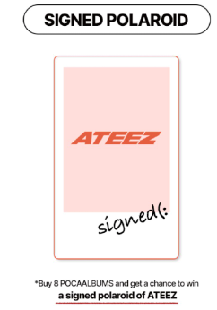 [02/04 MAKESTAR OFFLINE LUCKY DRAW EVENT] ATEEZ - GOLDEN HOUR: Part.2 (POCCA ver.)(PRE-ORDER)