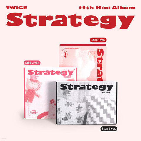 [12/16 1:1 VIDEO CALL EVENT BY MUSICKOREA] TWICE - 14th Mini Album STRATEGY (ALBUM ver.) (PRE-ORDER)