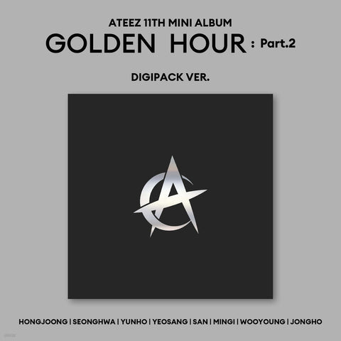 [12/09 JUMPUP LUCKY DRAW EVENT] ATEEZ - GOLDEN HOUR : Part.1 (DIGIPACK ver.) (PRE-ORDER)