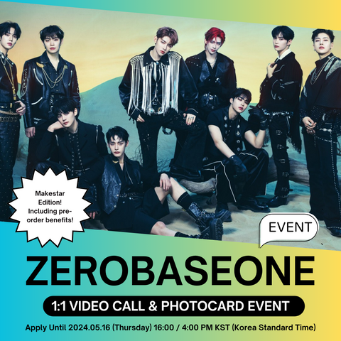 [6/09 1:1 VIDEO CALL EVENT BY MAKESTAR] ZEROBASEONE - You had me at HELLO (ZEROSE POCAALBUM) (PRE-ORDER)