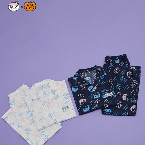 SEVENTEEN BONGBONGEE X MUZIK TIGER (SPAO) - Pajamas Ivory & Black