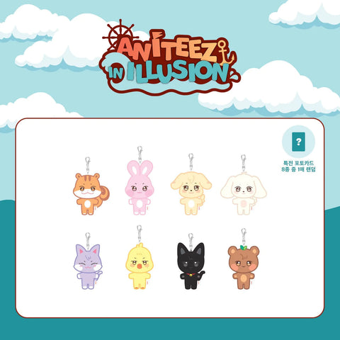 ATEEZ - PLUSH KEYRING - 'ANITEEZ IN ILLUSION'