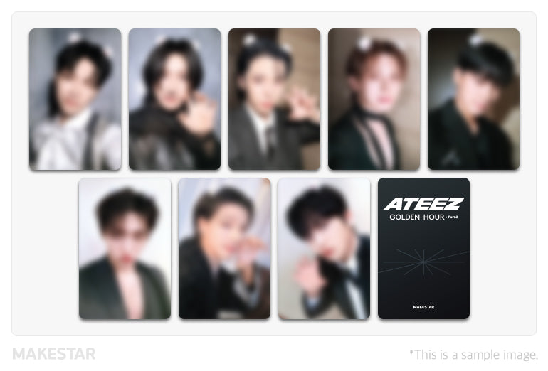 Ateez makestar lucky top draw wooyoung set