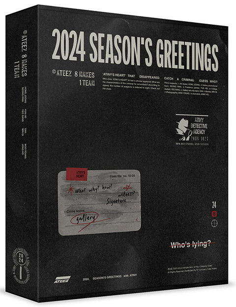 [YES24 POB] ATEEZ - 2024 SEASON’S GREETINGS