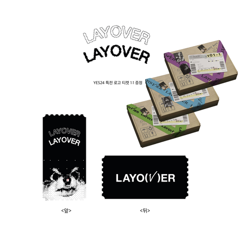 [YES24] Kim Taehyung - V [Layover] Photobook Ver. (3 Versions SET + Random + YES24 Special)