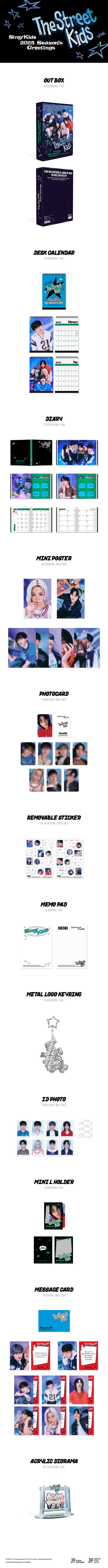 [12/15 STRAY KIDS - 2025 Season’s Greetings [The Street Kids] + PHOTOCARD SET (PRE-ORDER)