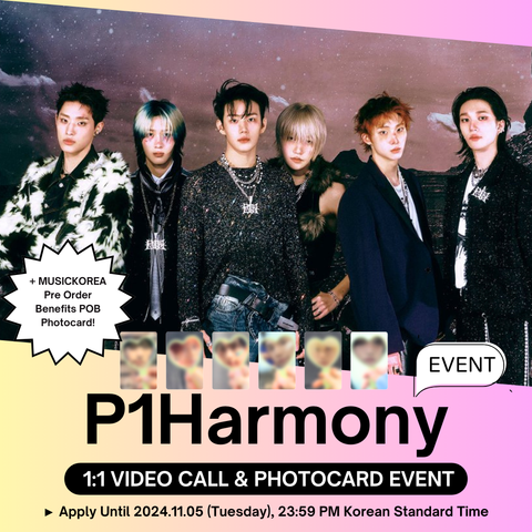 [11/15 1:1 VIDEO CALL EVENT BY MUSICKOREA] P1Harmony - 7th Mini Album [SAD SONG] (PHOTOBOOK ALBUM ver.) (PRE-ORDER)