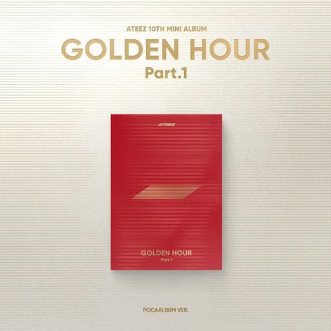 [5/31 1:1 VIDEO CALL EVENT BY MAKESTAR] ATEEZ - [GOLDEN HOUR : Part.1] (POCAALBUM) (PRE-ORDER)