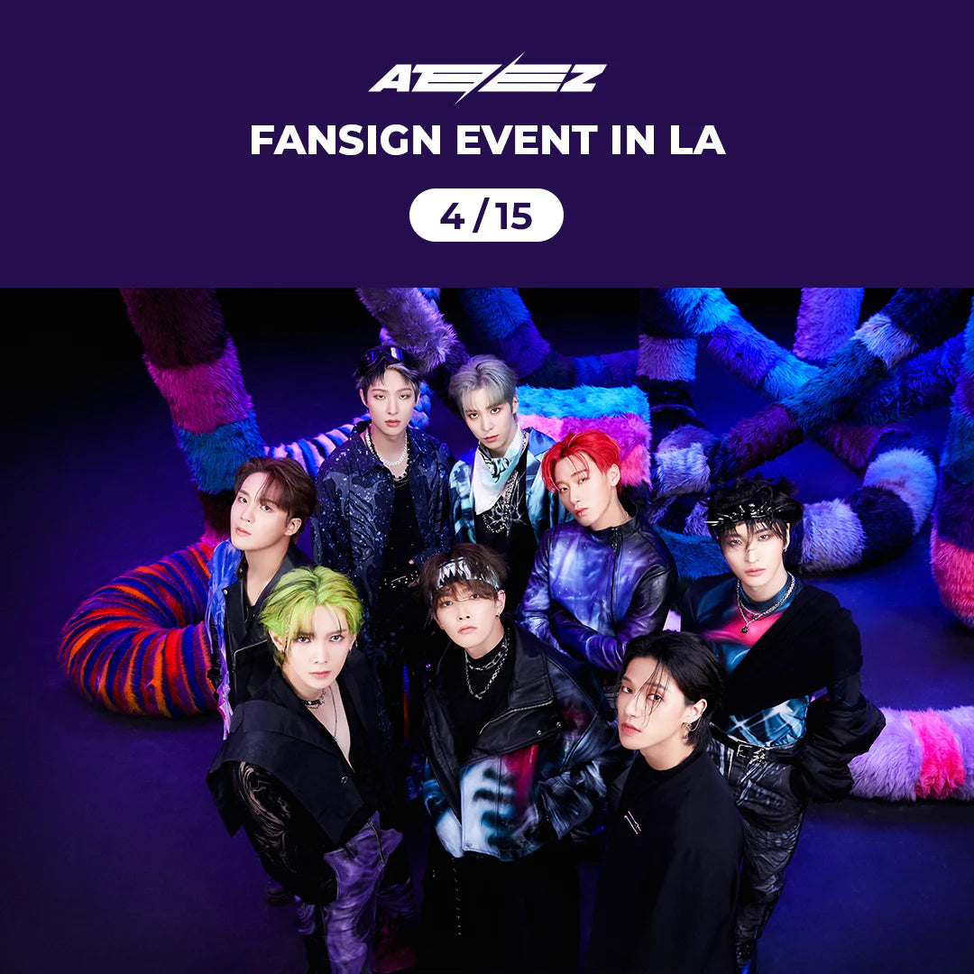 [4/15 1:1 LA FANSIGN EVENT BY HELLO82] ATEEZ - [THE WORLD EP.FIN : WILL]