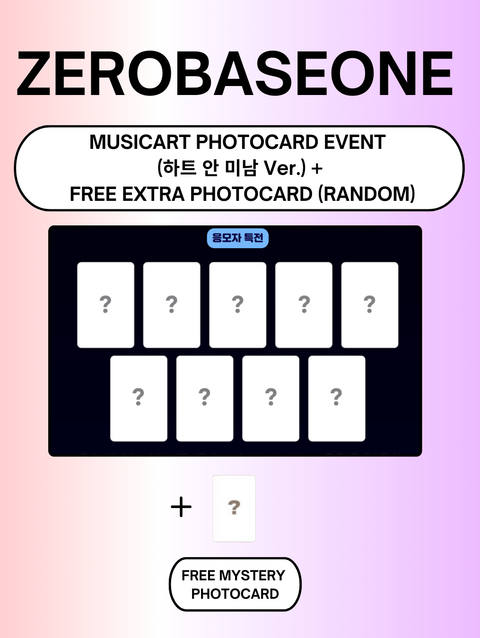 [03/06 MUSICART PHOTOCARD EVENT] ZEROBASEONE - The 5th Mini Album [BLUE PARADISE] (PRE-ORDER)