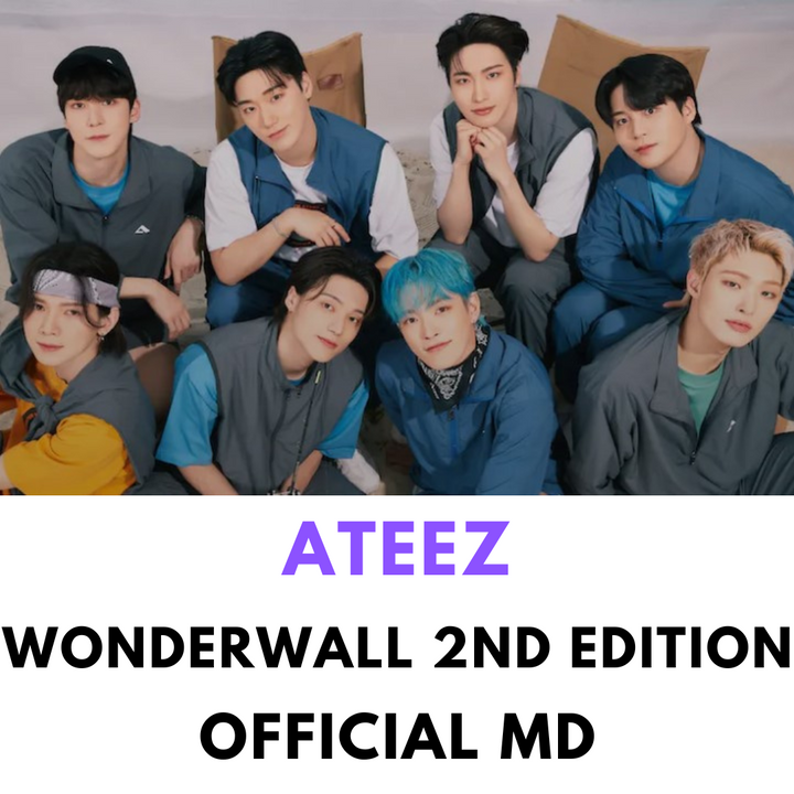 EVENT] ATEEZ - WONDERWALL 2ND EDITION OFFICIAL MD + EXCLUSIVE