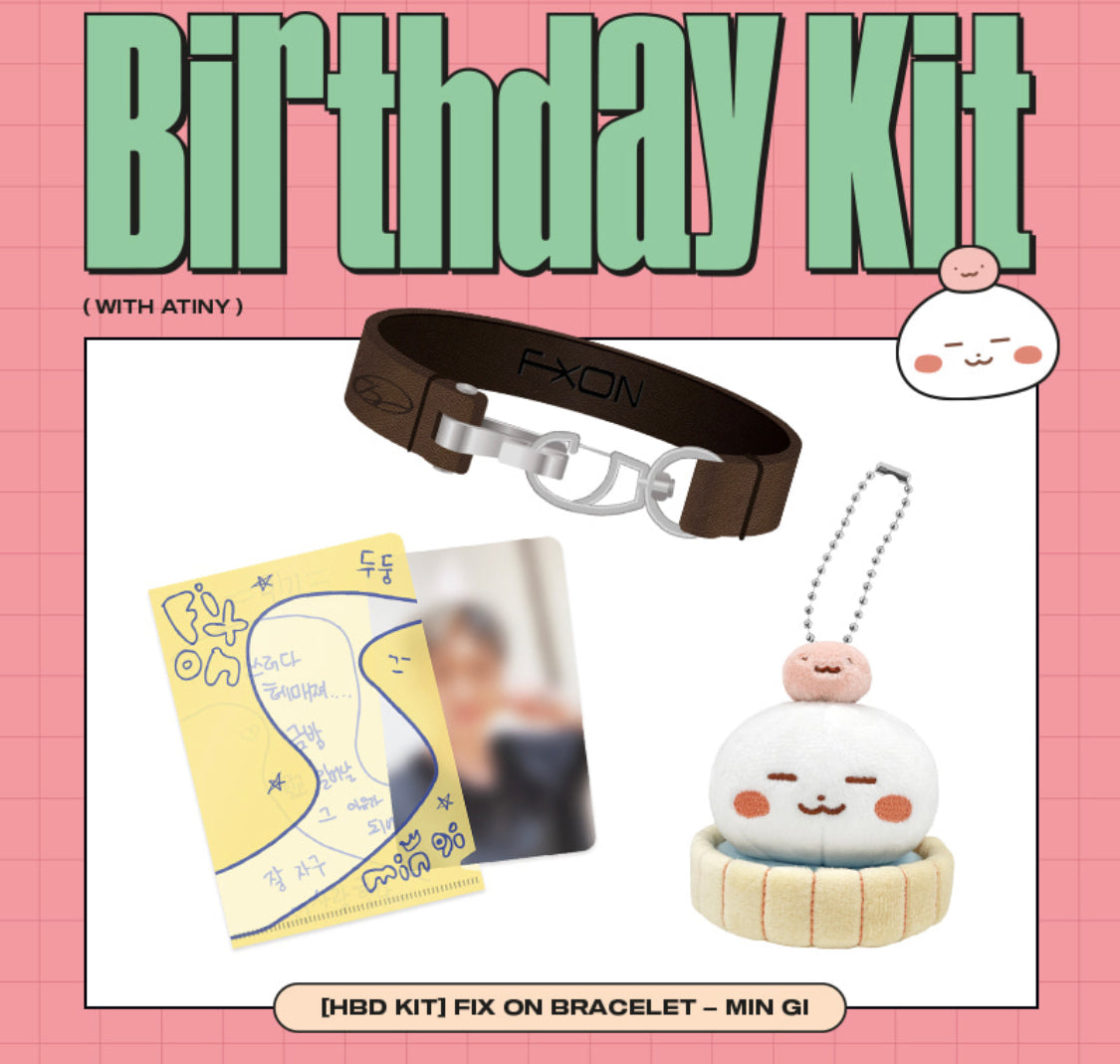 ATEEZ Mingi Birthday MD Fix store On Ring [Sealed]